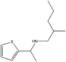 (2-methylpentyl)[1-(thiophen-2-yl)ethyl]amine Struktur