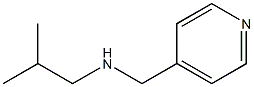 (2-methylpropyl)(pyridin-4-ylmethyl)amine Structure