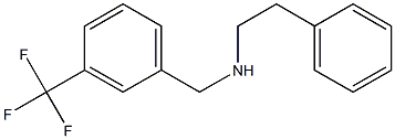 (2-phenylethyl)({[3-(trifluoromethyl)phenyl]methyl})amine Struktur