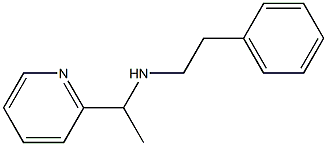 (2-phenylethyl)[1-(pyridin-2-yl)ethyl]amine Struktur