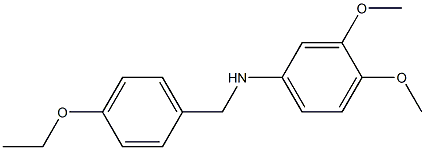 (3,4-dimethoxyphenyl)(4-ethoxyphenyl)methylamine Structure