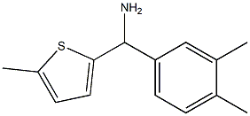 (3,4-dimethylphenyl)(5-methylthiophen-2-yl)methanamine