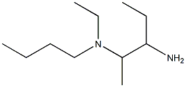 (3-aminopentan-2-yl)(butyl)ethylamine Structure