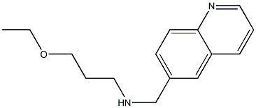 (3-ethoxypropyl)(quinolin-6-ylmethyl)amine