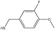 (3-fluoro-4-methoxyphenyl)methanethiol Structure