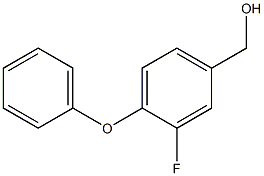 (3-fluoro-4-phenoxyphenyl)methanol Struktur