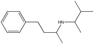 (3-methylbutan-2-yl)(4-phenylbutan-2-yl)amine Struktur