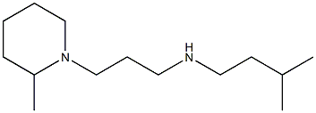 (3-methylbutyl)[3-(2-methylpiperidin-1-yl)propyl]amine Struktur