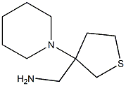 (3-piperidin-1-yltetrahydrothien-3-yl)methylamine|