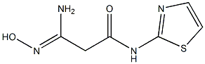 (3Z)-3-amino-3-(hydroxyimino)-N-1,3-thiazol-2-ylpropanamide