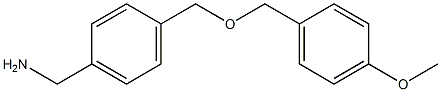 (4-{[(4-methoxyphenyl)methoxy]methyl}phenyl)methanamine|