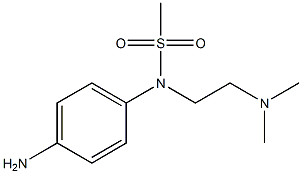 (4-aminophenyl)-N-[2-(dimethylamino)ethyl]methanesulfonamide