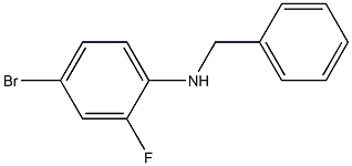 (4-bromo-2-fluorophenyl)(phenyl)methylamine 结构式