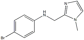 (4-bromophenyl)(1-methyl-1H-imidazol-2-yl)methylamine|