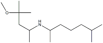 (4-methoxy-4-methylpentan-2-yl)(6-methylheptan-2-yl)amine|