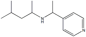 (4-methylpentan-2-yl)[1-(pyridin-4-yl)ethyl]amine