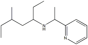 (5-methylheptan-3-yl)[1-(pyridin-2-yl)ethyl]amine Structure