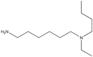 (6-aminohexyl)(butyl)ethylamine Structure