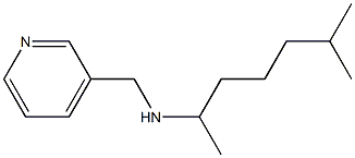 (6-methylheptan-2-yl)(pyridin-3-ylmethyl)amine,,结构式