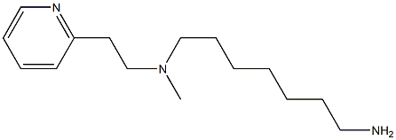 (7-aminoheptyl)(methyl)[2-(pyridin-2-yl)ethyl]amine|