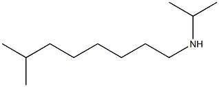 (7-methyloctyl)(propan-2-yl)amine Struktur