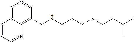 (7-methyloctyl)(quinolin-8-ylmethyl)amine