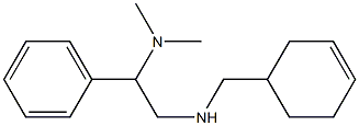 (cyclohex-3-en-1-ylmethyl)[2-(dimethylamino)-2-phenylethyl]amine,,结构式