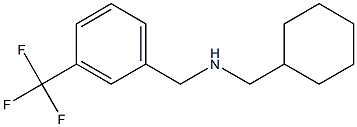 (cyclohexylmethyl)({[3-(trifluoromethyl)phenyl]methyl})amine