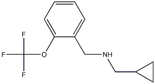 (cyclopropylmethyl)({[2-(trifluoromethoxy)phenyl]methyl})amine