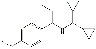 (dicyclopropylmethyl)[1-(4-methoxyphenyl)propyl]amine