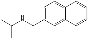 (naphthalen-2-ylmethyl)(propan-2-yl)amine Structure