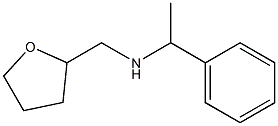 (oxolan-2-ylmethyl)(1-phenylethyl)amine Structure