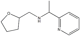 (oxolan-2-ylmethyl)[1-(pyridin-2-yl)ethyl]amine Structure