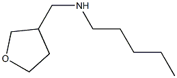 (oxolan-3-ylmethyl)(pentyl)amine Struktur