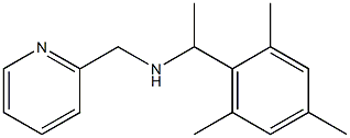 (pyridin-2-ylmethyl)[1-(2,4,6-trimethylphenyl)ethyl]amine 结构式