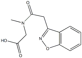  [(1,2-benzisoxazol-3-ylacetyl)(methyl)amino]acetic acid