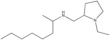 [(1-ethylpyrrolidin-2-yl)methyl](octan-2-yl)amine Structure
