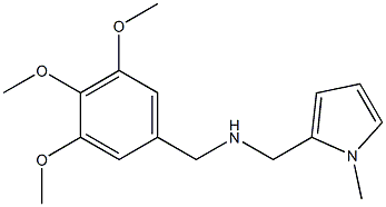 [(1-methyl-1H-pyrrol-2-yl)methyl][(3,4,5-trimethoxyphenyl)methyl]amine|