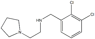 [(2,3-dichlorophenyl)methyl][2-(pyrrolidin-1-yl)ethyl]amine 化学構造式