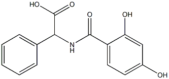[(2,4-dihydroxybenzoyl)amino](phenyl)acetic acid