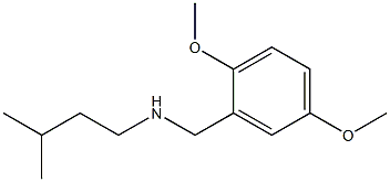 [(2,5-dimethoxyphenyl)methyl](3-methylbutyl)amine|