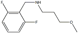 [(2,6-difluorophenyl)methyl](3-methoxypropyl)amine Structure