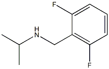 [(2,6-difluorophenyl)methyl](propan-2-yl)amine Struktur
