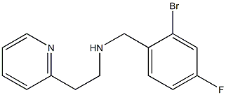 [(2-bromo-4-fluorophenyl)methyl][2-(pyridin-2-yl)ethyl]amine