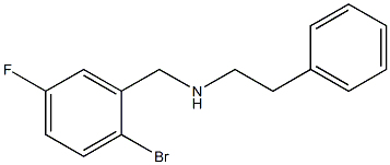 [(2-bromo-5-fluorophenyl)methyl](2-phenylethyl)amine