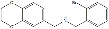 [(2-bromophenyl)methyl](2,3-dihydro-1,4-benzodioxin-6-ylmethyl)amine