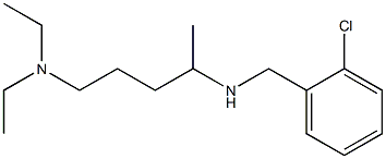 [(2-chlorophenyl)methyl][5-(diethylamino)pentan-2-yl]amine