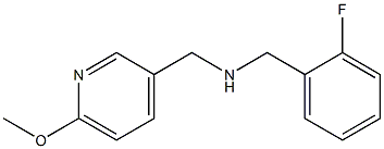 [(2-fluorophenyl)methyl][(6-methoxypyridin-3-yl)methyl]amine