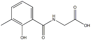  [(2-hydroxy-3-methylbenzoyl)amino]acetic acid