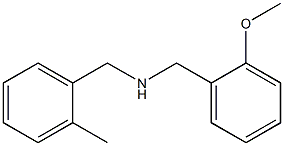 [(2-methoxyphenyl)methyl][(2-methylphenyl)methyl]amine Structure